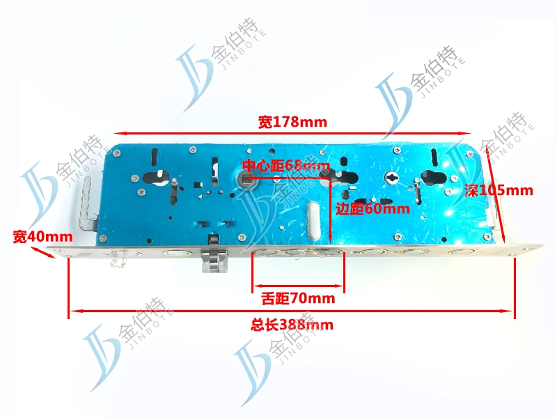 防盗门锁体 33840
