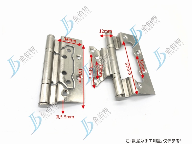 不锈钢合页  防火窗  4寸   