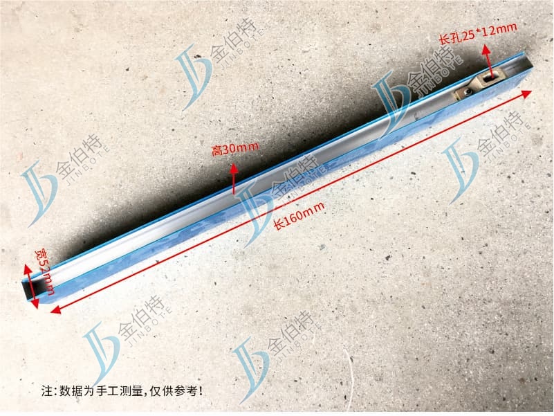 玻璃门夹  6厘加厚  下夹   