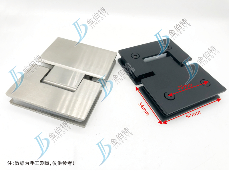 浴室夹 304 黑 180°