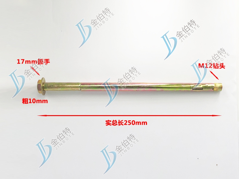 六角内膨-粗10mm长250mm实长250m