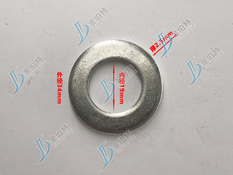平垫镀锌内径21mm外径37mm