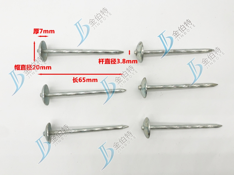 65石棉瓦钉 杆直径3.8mm 长65mm
