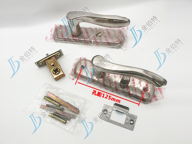 平面执手锁 鑫华辉 钢-125孔  