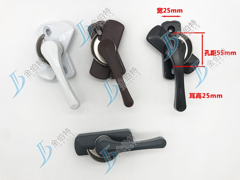月牙锁 孔55mm 耳高26.5mm 