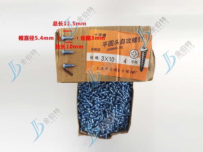 845 丝粗3mm丝长10mm帽直径5.4mm