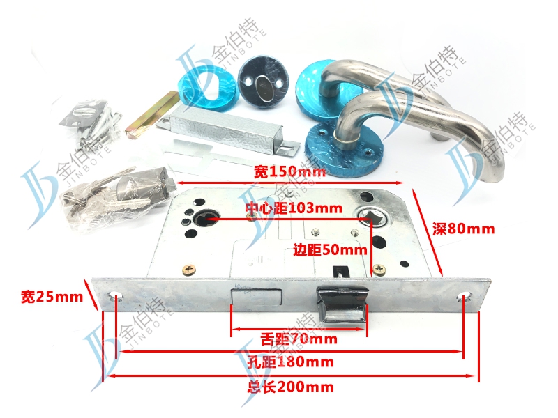 防火门锁 迪高 CB-SIA