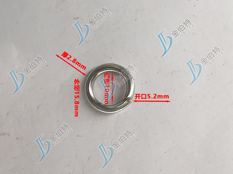 弹垫镀锌内径10mm外径15.8mm