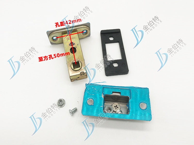 极简极窄门锁舌  50mm  孔距42mm 