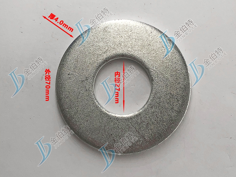 大平垫镀锌内径27mm外径70mm