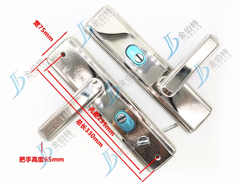 不锈钢防盗门拉手 华微 1208A  