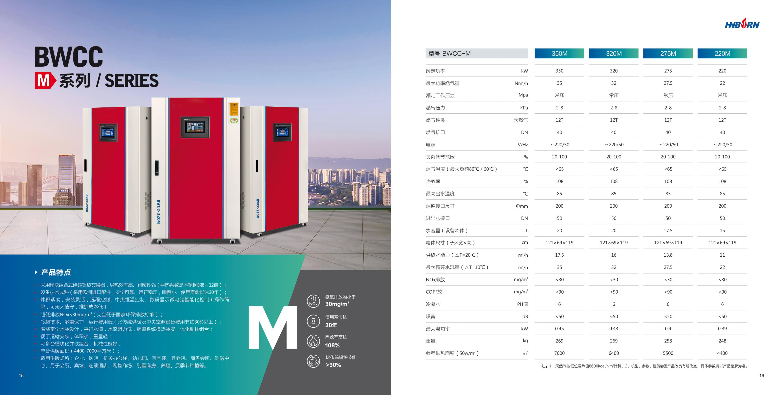 燃气低氮模块锅炉