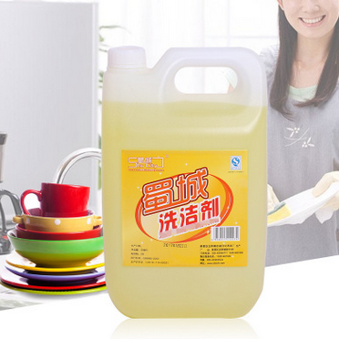 廠家供應(yīng)蜀城洗潔精5kg檸檬洗碗精