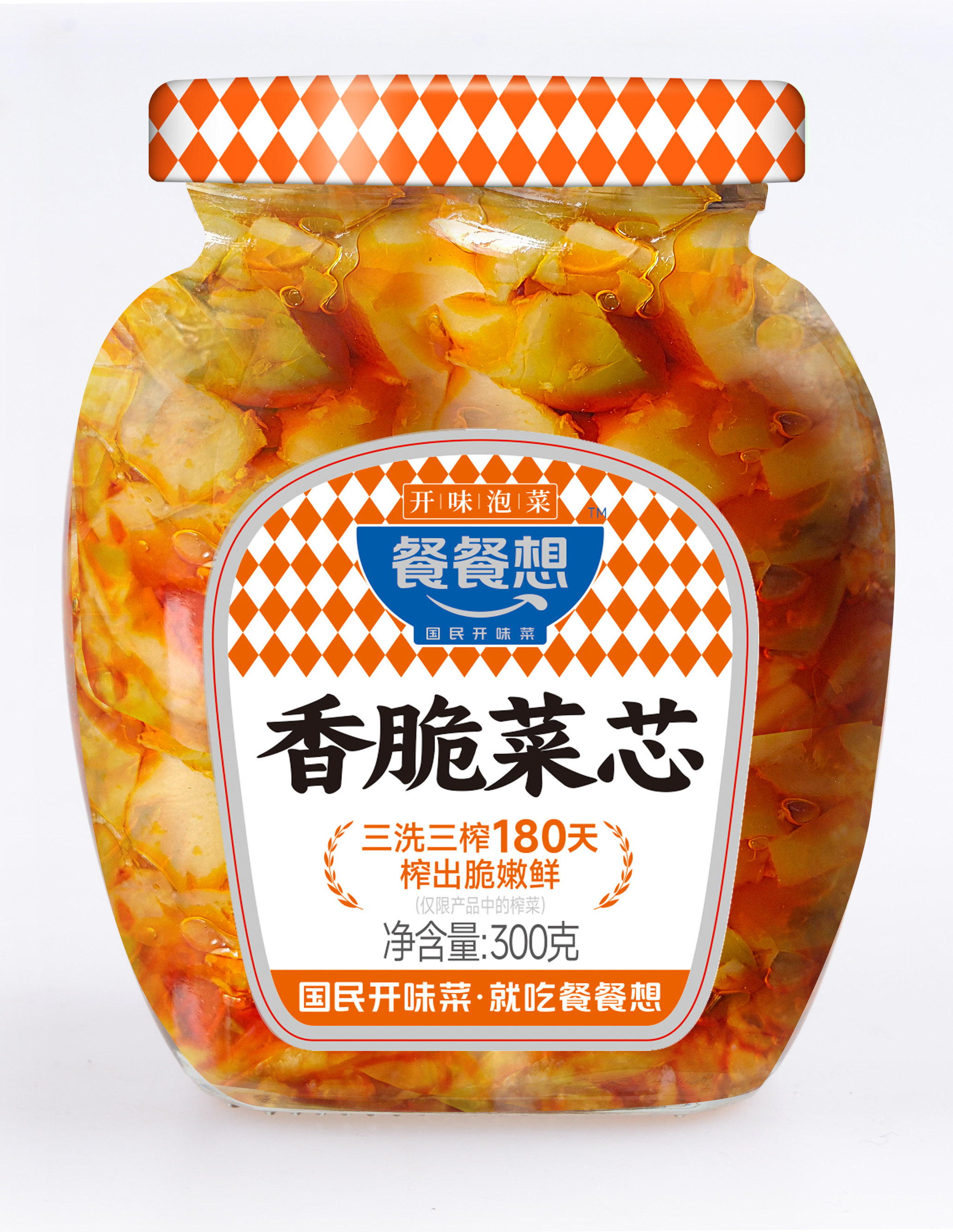 香脆菜芯300g