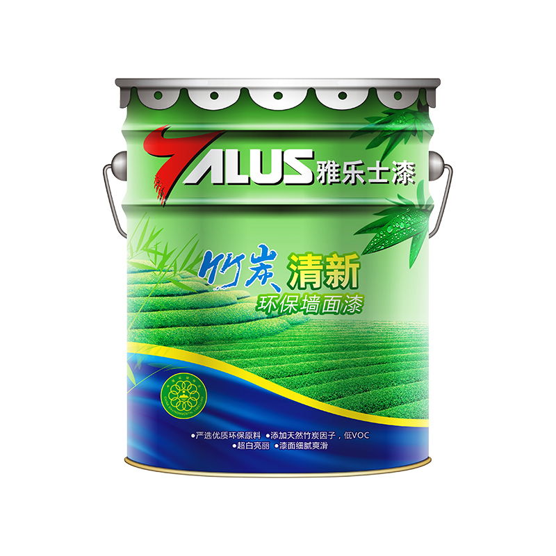 竹炭清新环保墙面漆