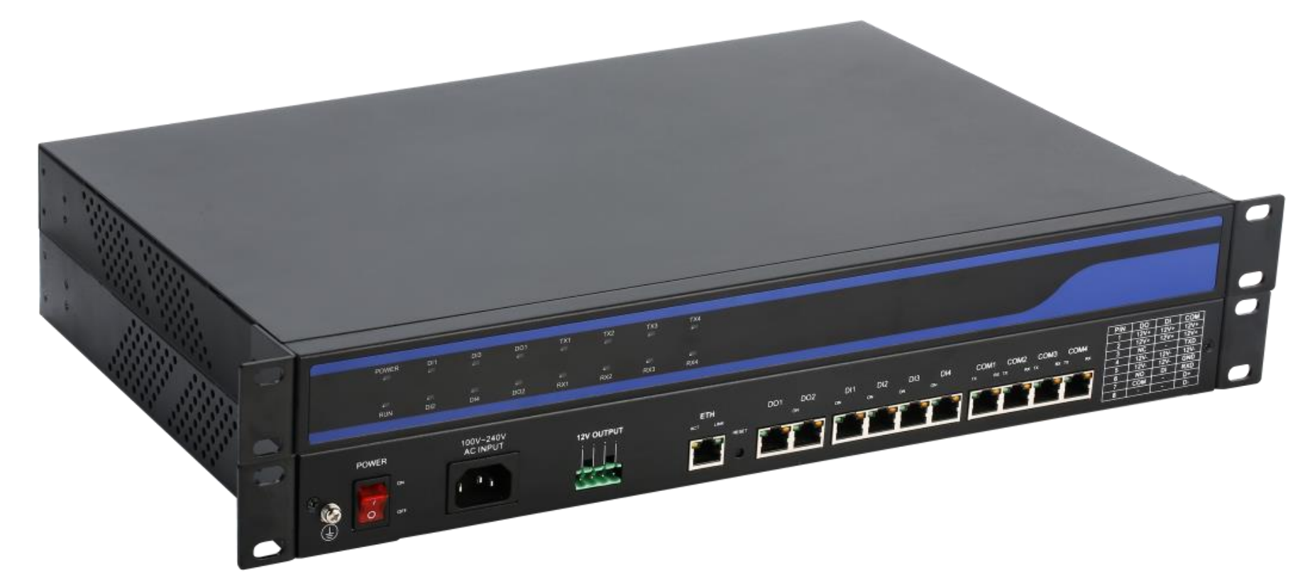 4串口数据采集服务器