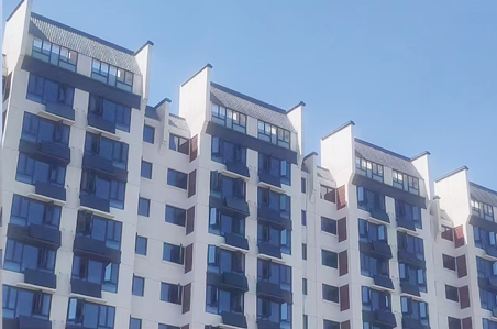 肥西县三河镇安置点B地块平板太阳能一体化工程