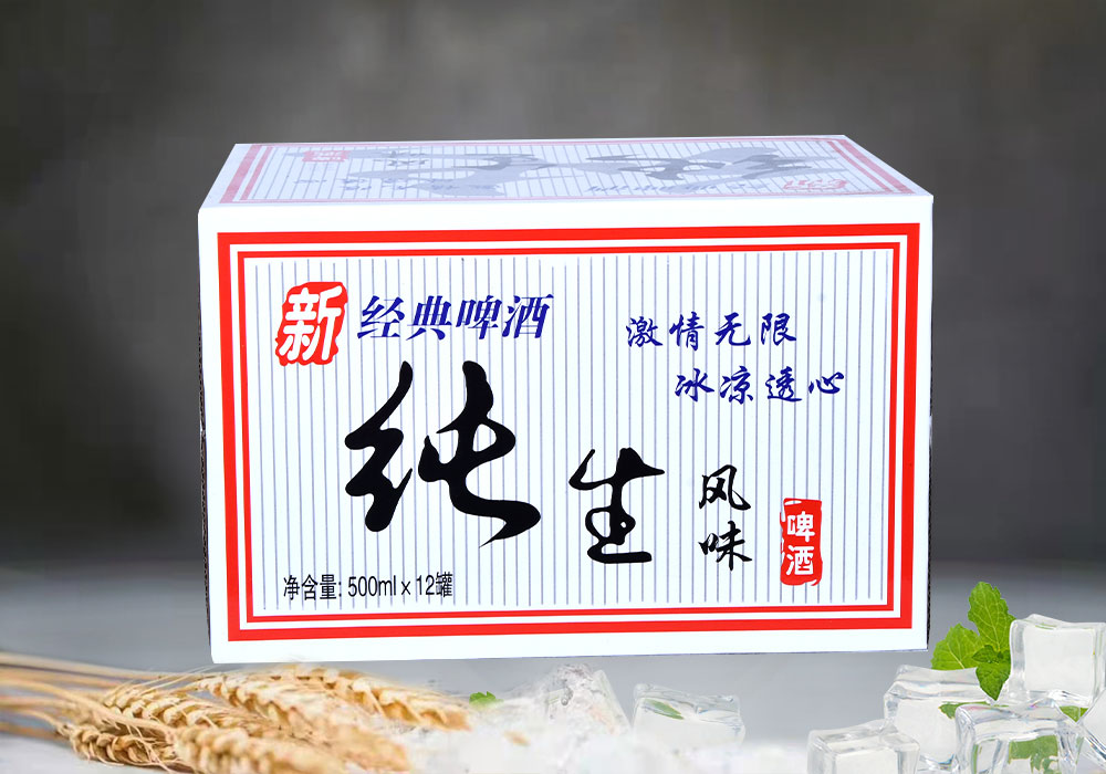 纯生啤酒500mlx12