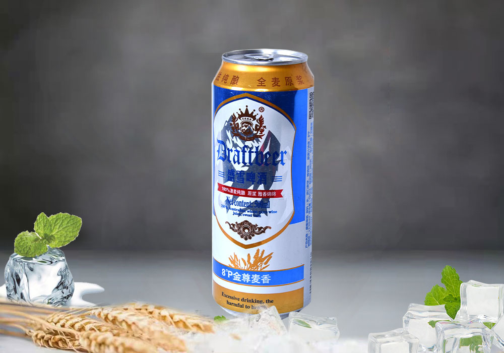 盛雪啤酒·8°P金尊麦香