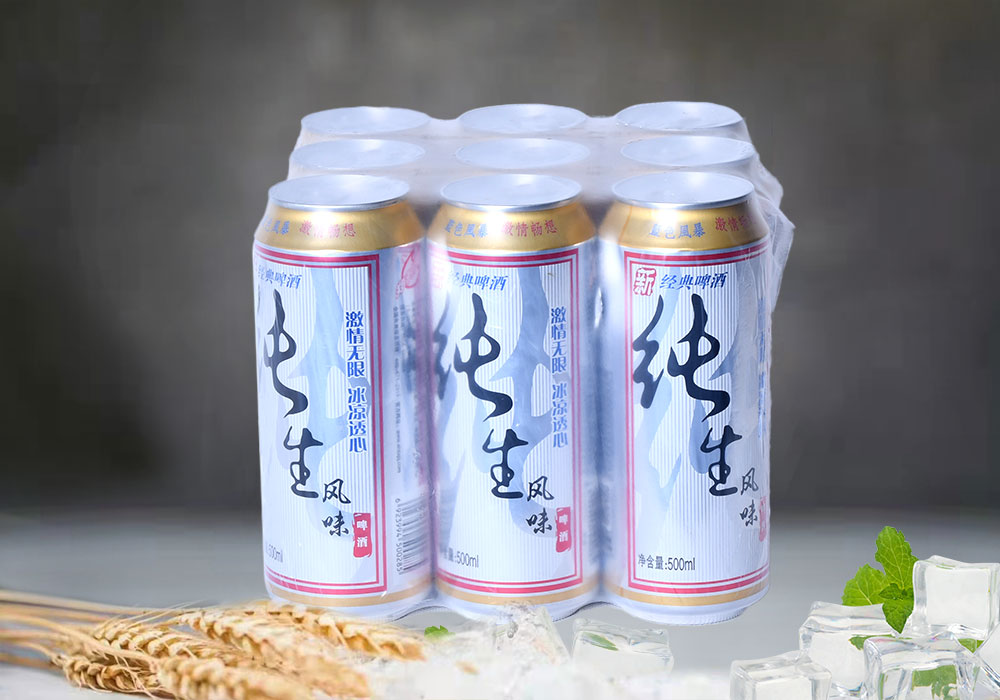 纯生啤酒500mlx9