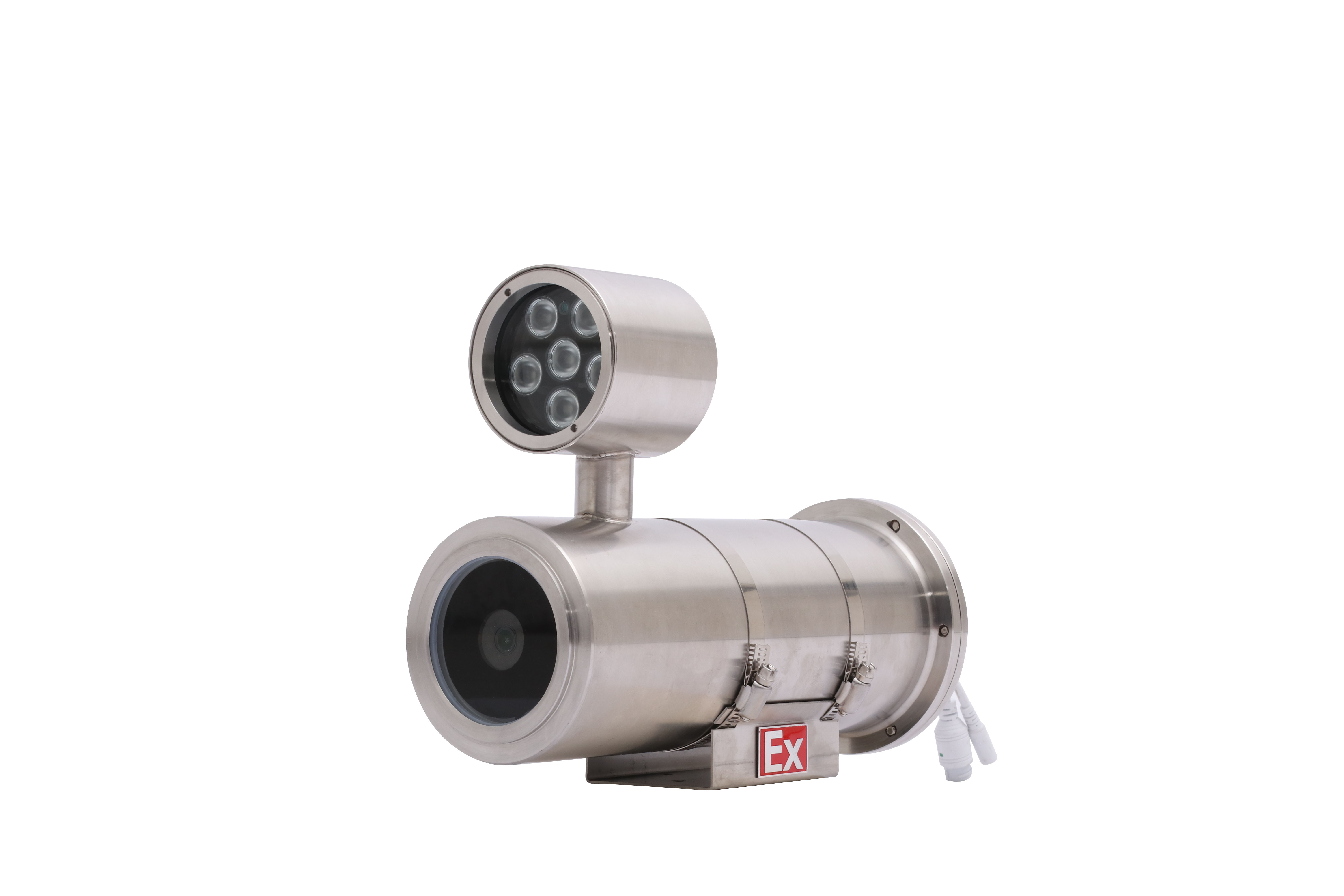 长款筒形外挂灯防爆摄像机