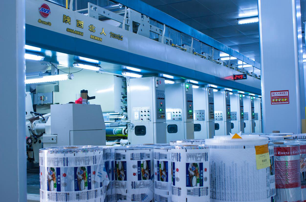 电子轴高速印刷机