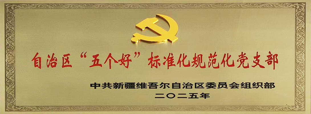 喜报！和田维药党支部荣获自治区“五个好”标准化规范化党支部称号