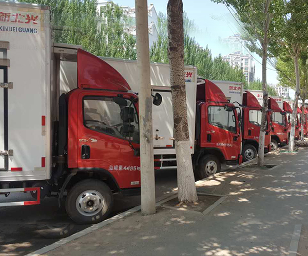 冷藏车风采展示