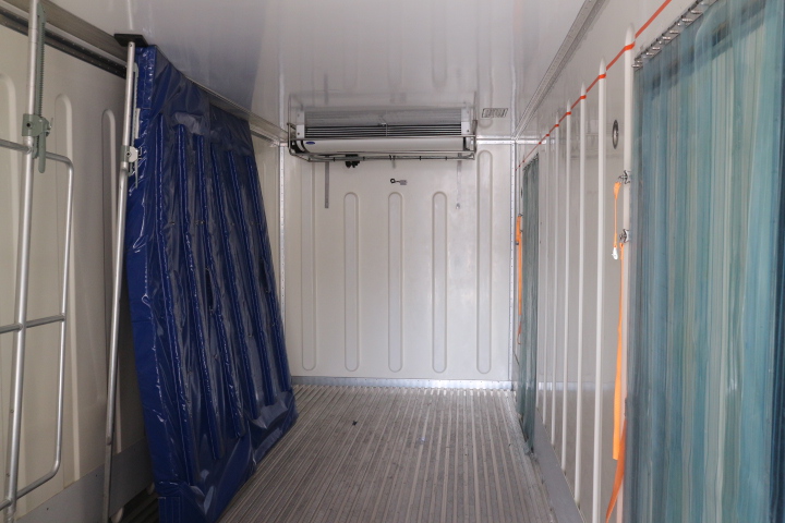 沈阳冷藏车车厢内