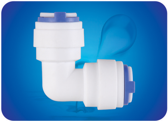 3/8管转3/8管快接L型6060