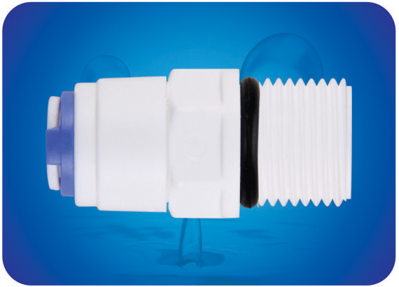 1/4管转1/4外牙直通1044+O