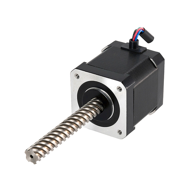 Linear Stepper motor with brake 