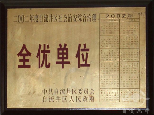 2002年社会治安综合治理全优单位