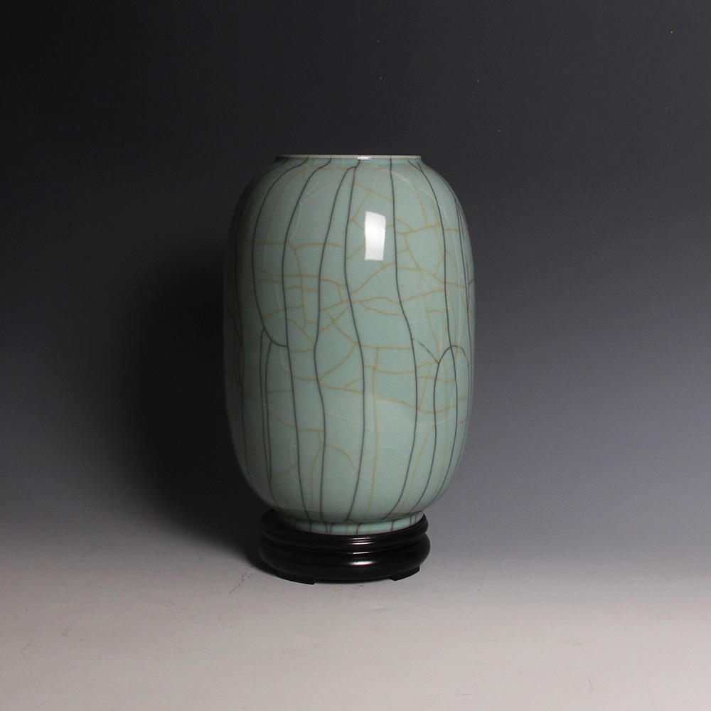 金丝铁线冬瓜瓶