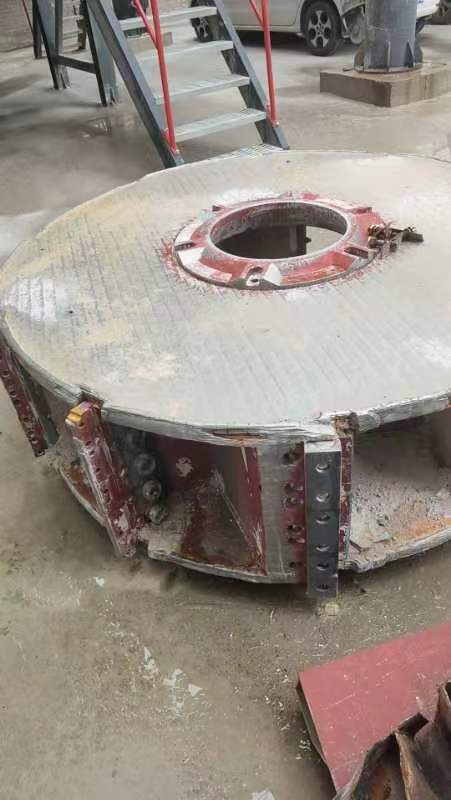 SHQ505堆焊焊丝在制砂机转子修复中的应用