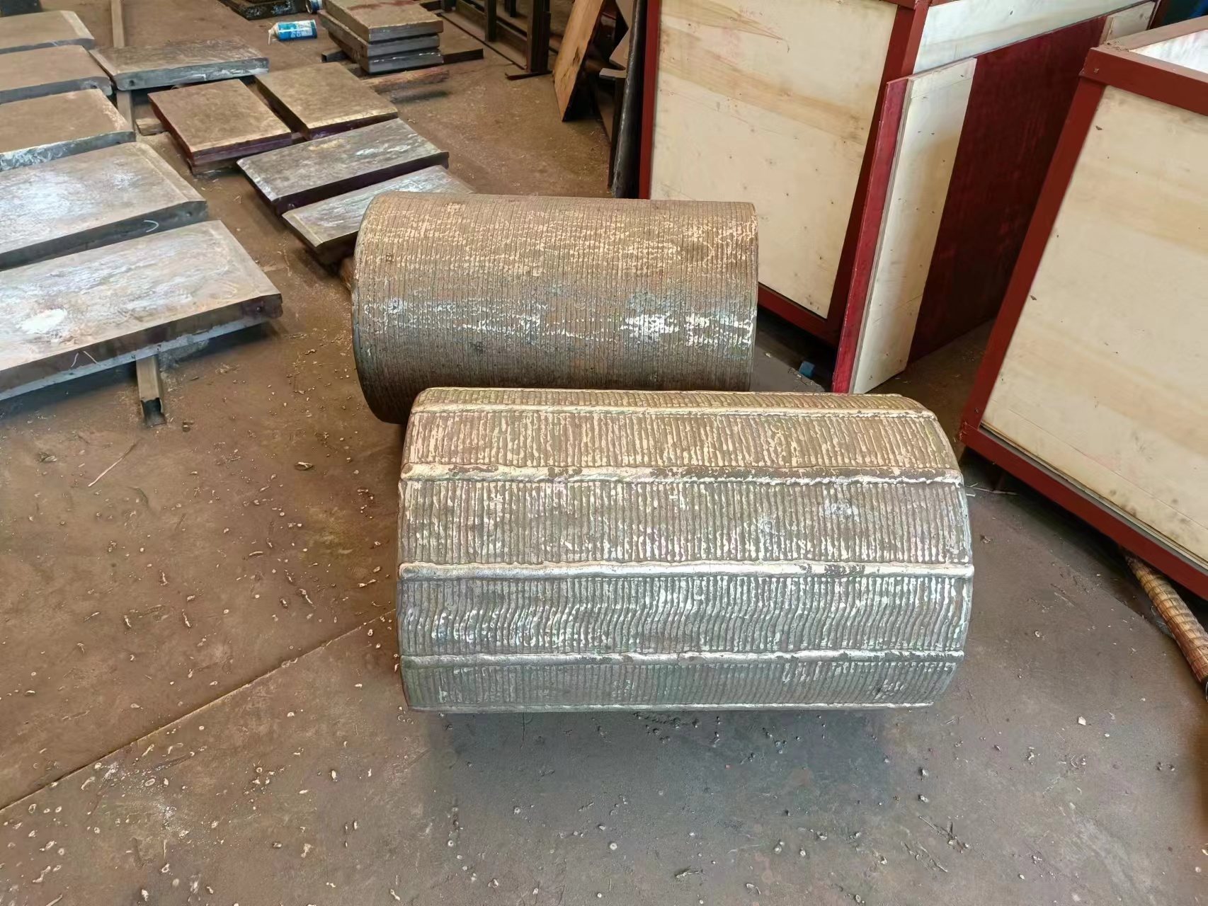 玻璃挤压辊堆焊焊丝选择及工艺方法