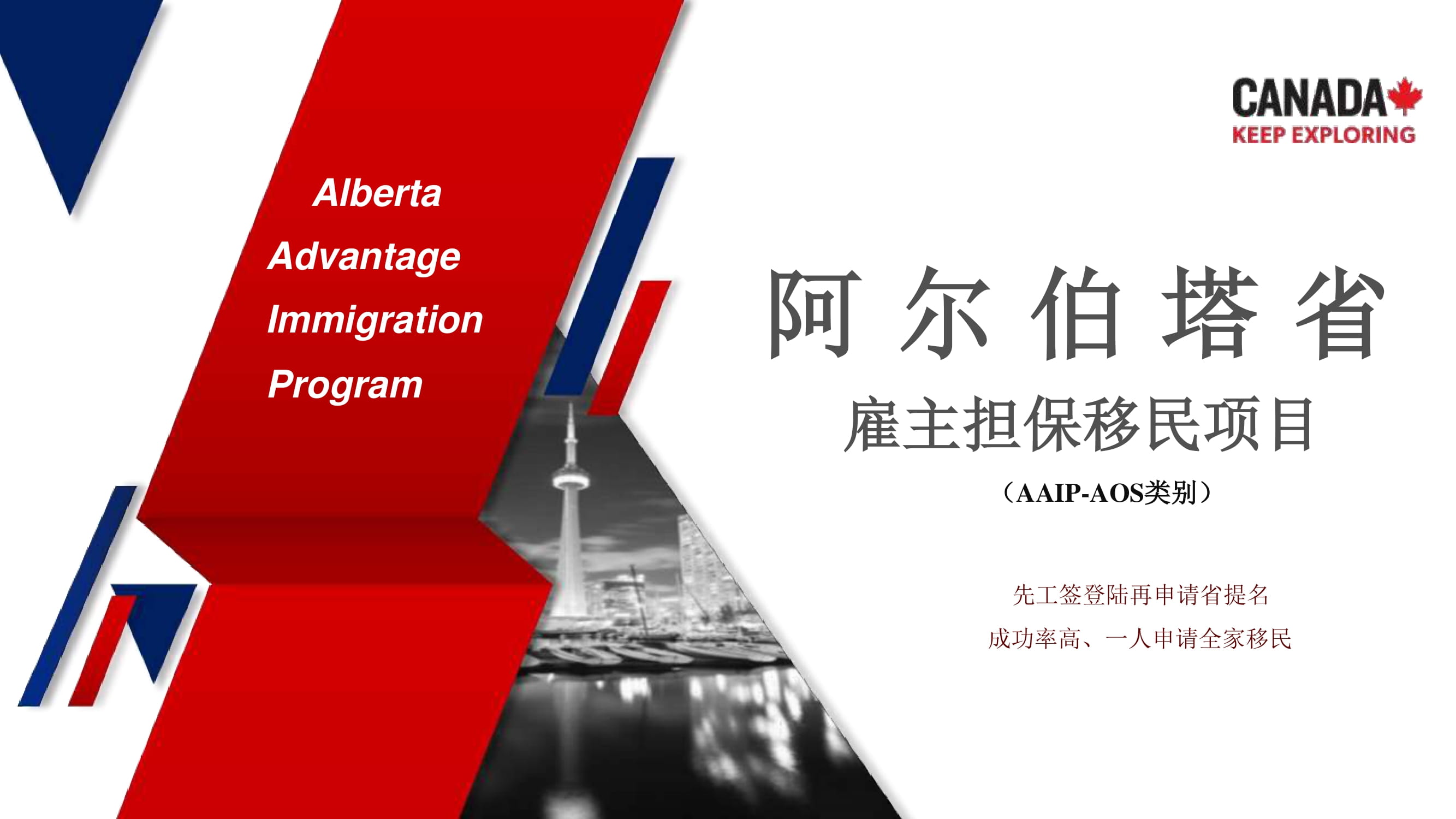 加拿大AAIP阿省雇主担保移民
