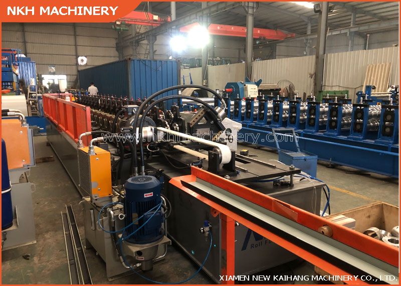 Auto Changing U Roll Forming Machine with 60mpm speed