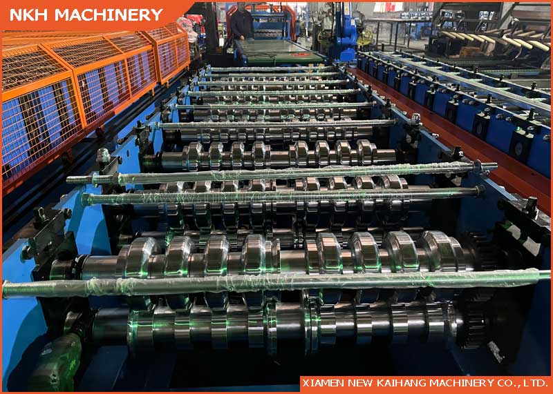 Slitting & Edge Forming Machine for American type Shutter Door Panel