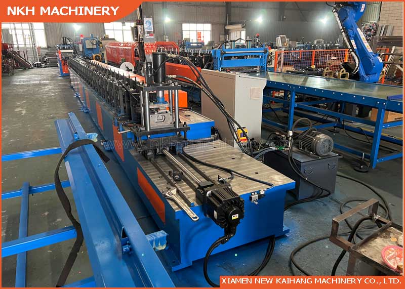 YX41.4-50 Roll Forming Machine for door guide rails