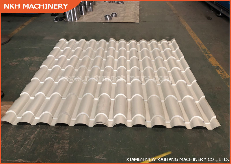 YX42-170-1020 Roll Forming Machine for Step Tile Roof profile