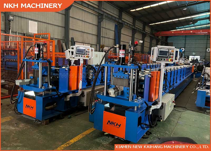 YX85-136 Roll Forming Machine for Gutter Profile