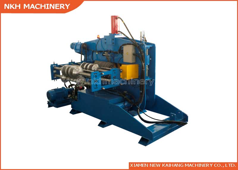Auto crimping curving machine for Standing seam profile