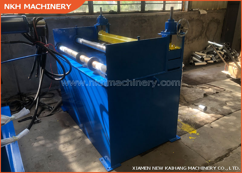 5T re-coiler with tension device