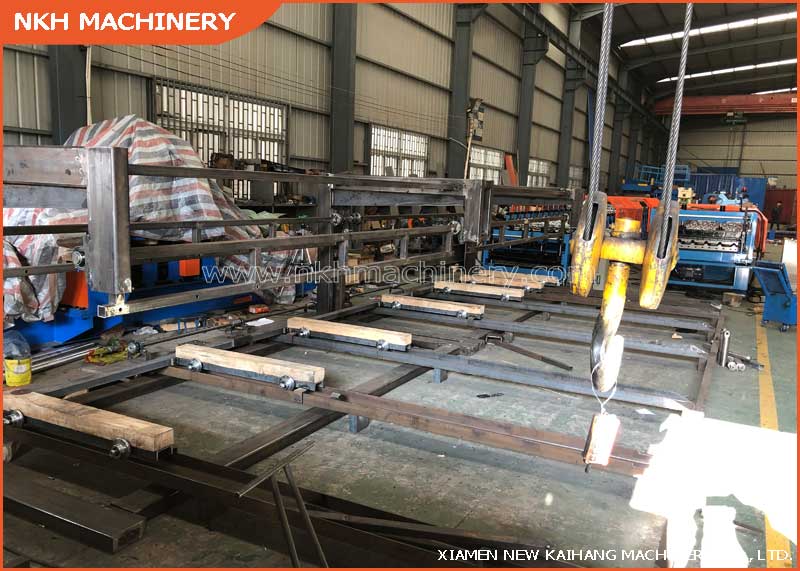 Pneumatic single-level stacker