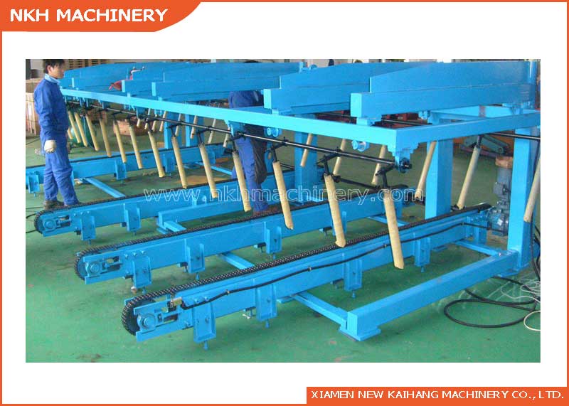 Pneumatic single-level/  Double-level stacker for Dual level machine