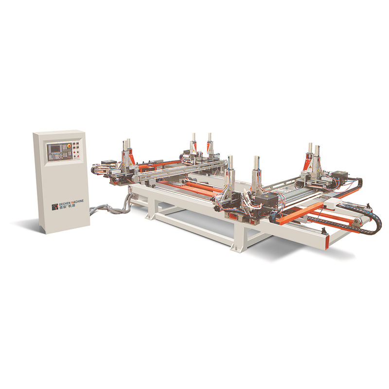 塑料門窗臥式多層數(shù)控共擠四角焊接機（DSHP4WD-CNC-3000B）