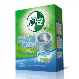 净安洗衣机清洗剂包装设计