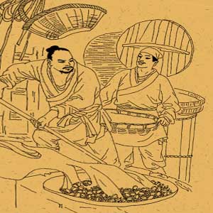铁锅炒花生包装设计