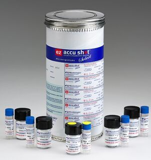 Microbiologics MBL定量菌株EZ-Accu Shot Select 8172，6种药典常用菌株套装